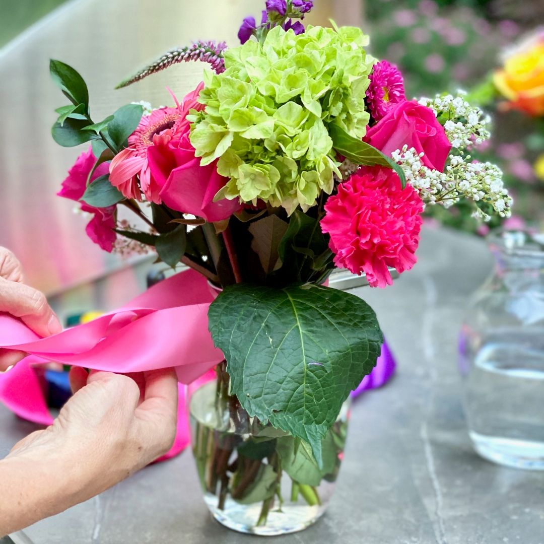 How to Host a Flower Arranging Party
