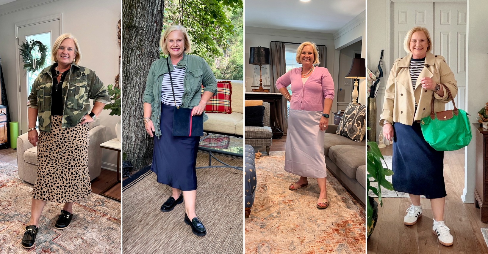 How to Style Midi Skirts in Every Season for Women Over 50 - Style ...